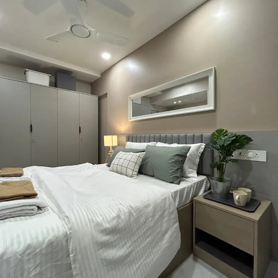 1402, 3 BHK