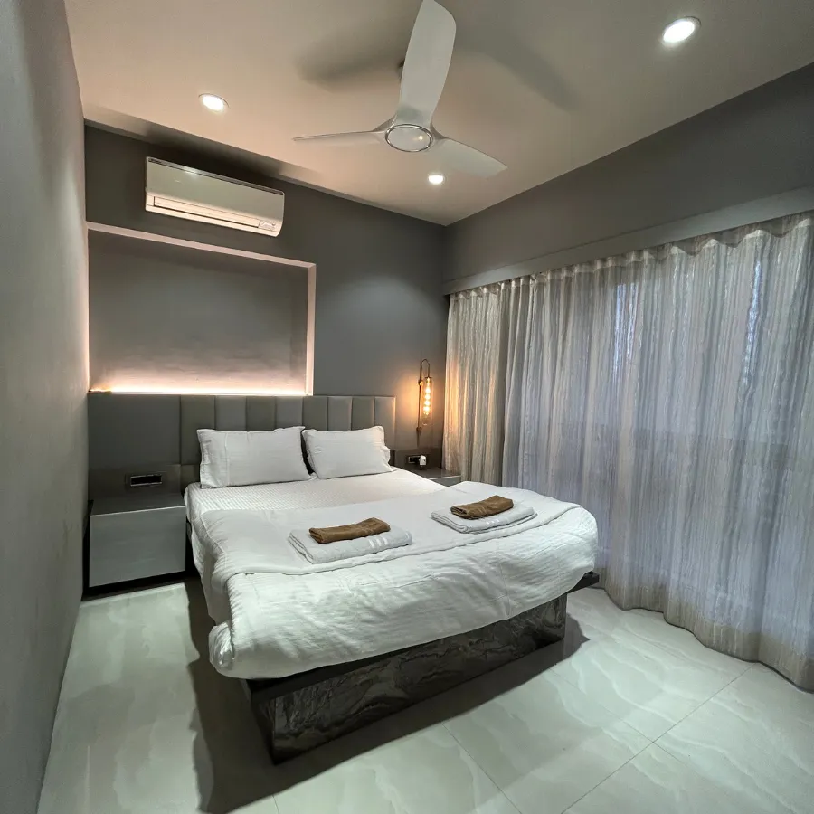 1501, 2 BHK + Bunk Beds