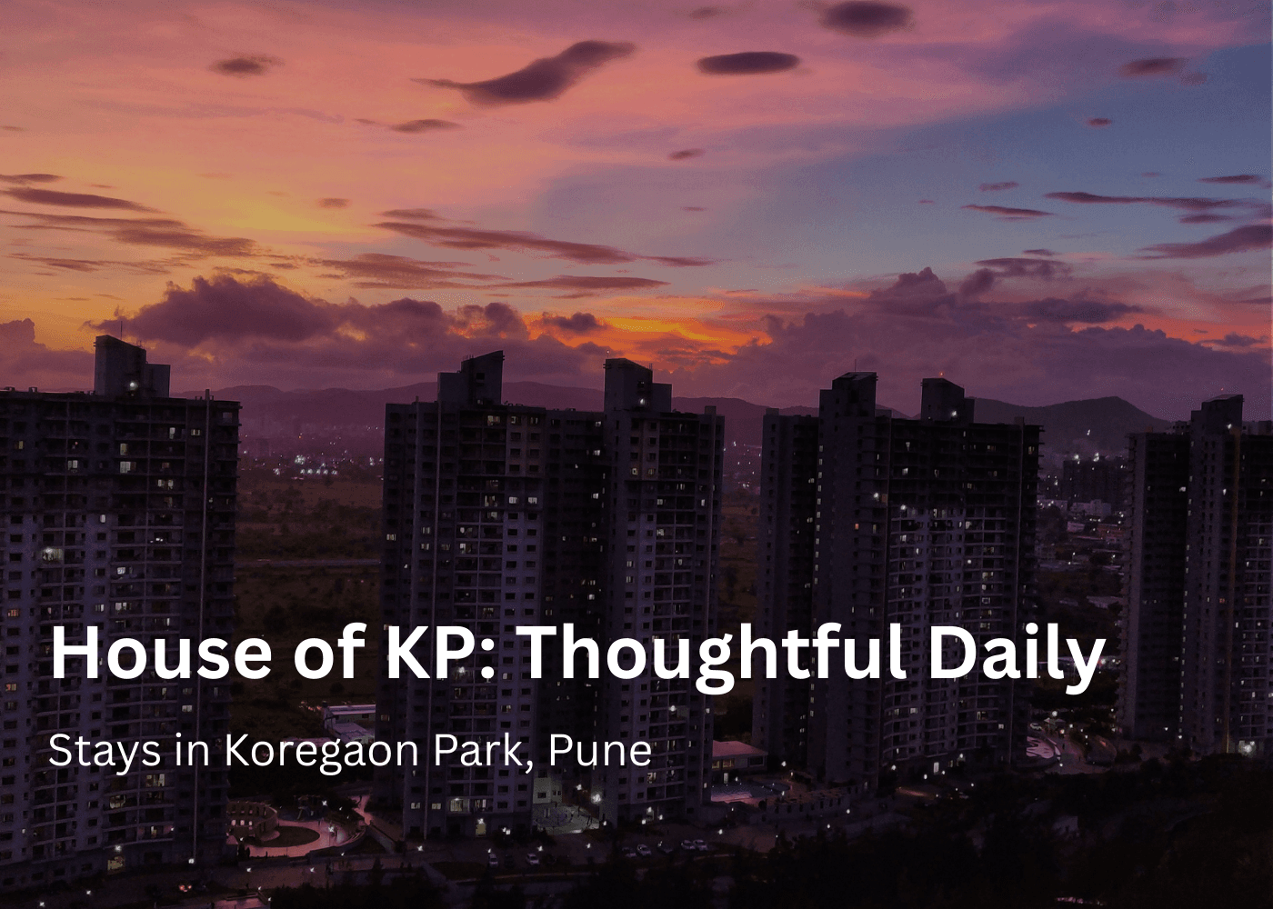 Hamlet: Comfortable Daily Stays Designed for Easy Living in Pune